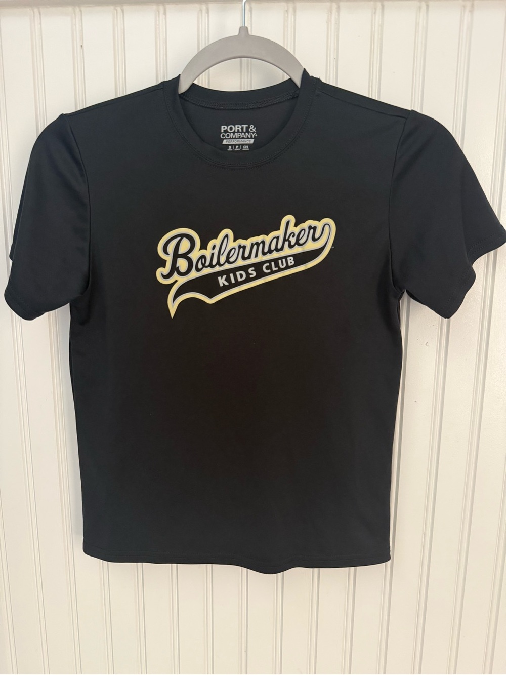 'Boilermaker kid’s club' Black Graphic Tee